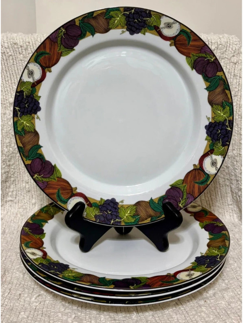 Dansk Cornucopia, Dinner plates set of 4, 10 3/4 inch